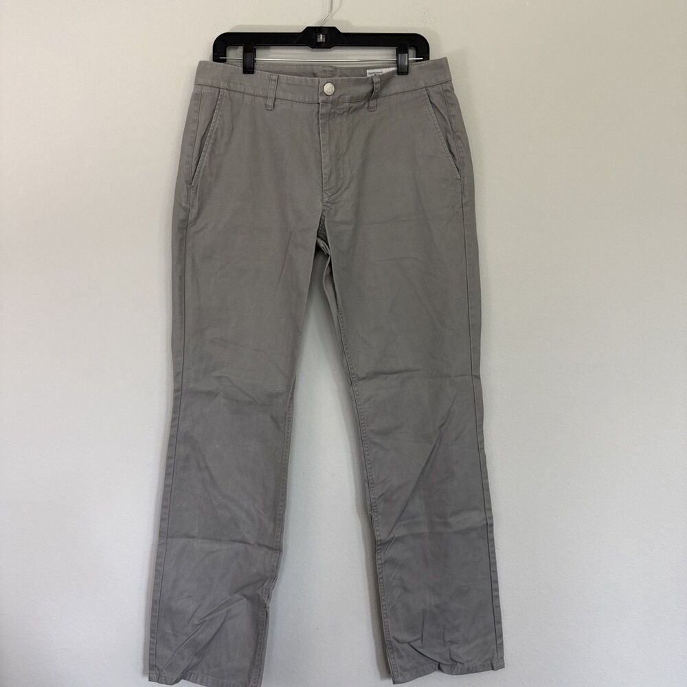 4 Men’s Bonobos Washed Chinos Straight Fit 33/32 Gray Navy Khaki Light Blue - Picture 2 of 12